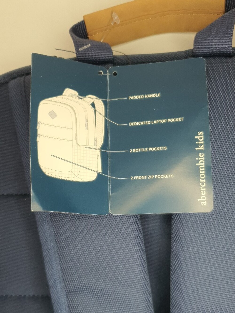 Abercrombie Monaco Laptop Backpack NWT - Picture 9 of 9